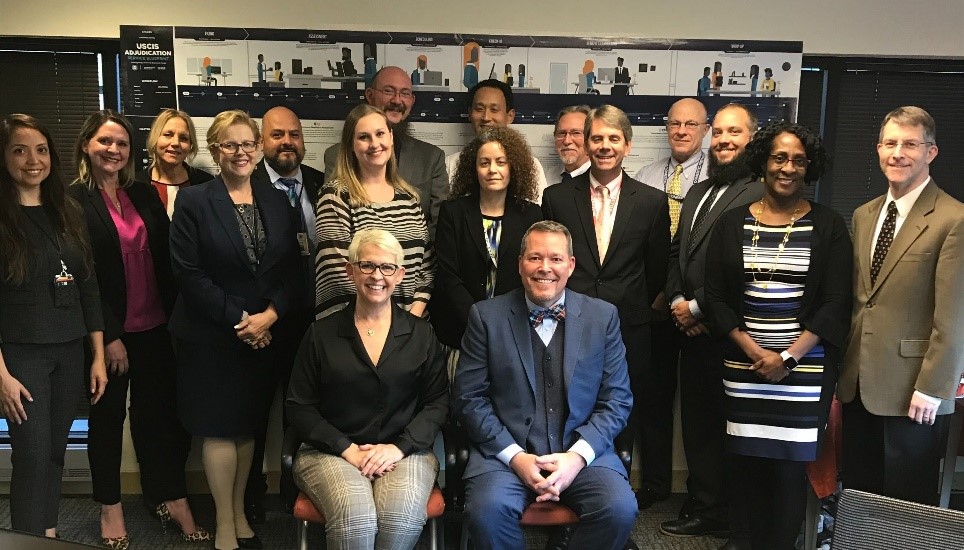 Directors with the Training Team